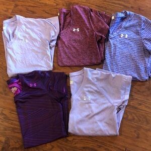 Under Armour size medium!  LOT OF 5!